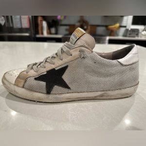 Men’s Golden Goose Superstar (grey cord glum)